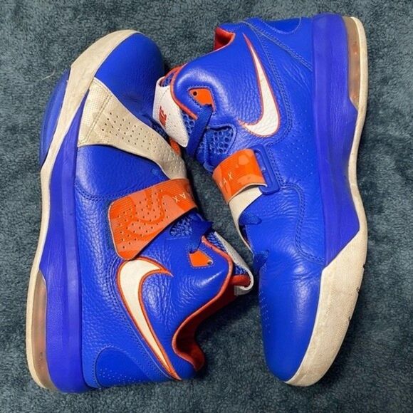 SALE✨ Nike Air Max Sweep Thru 2011 Amare Stoudemire PE | Size 11 | Blue/Orange - Picture 8 of 15